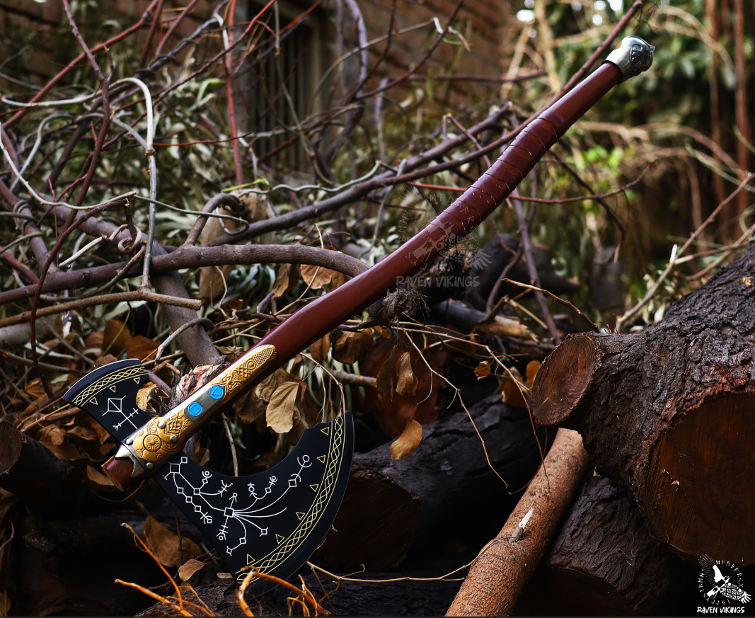 Handcrafted Leviathan Axe combines premium materials with authentic detailing for the ultimate