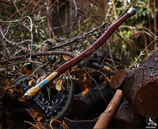 Handcrafted Leviathan Axe combines premium materials with authentic detailing for the ultimate